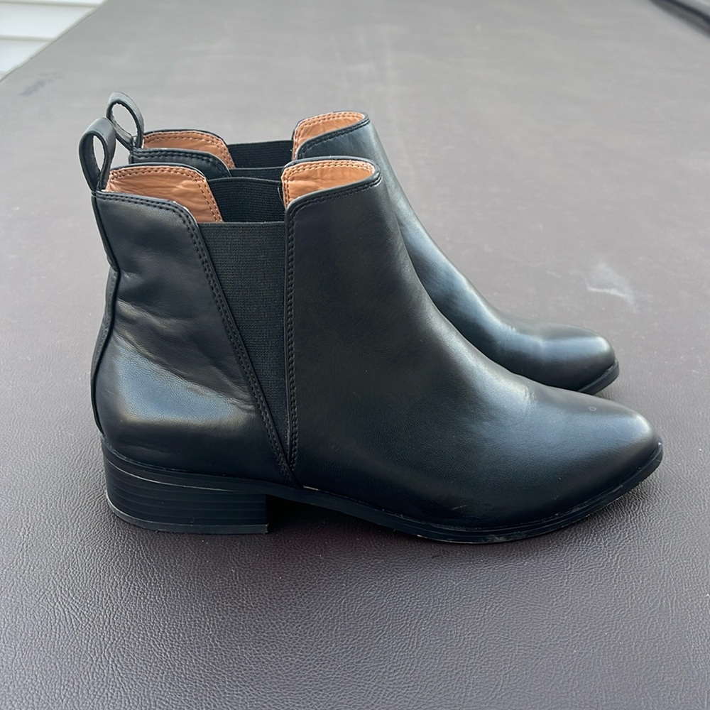 J.Crew leather boots size 9